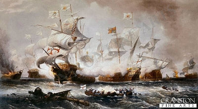 The Armada. The Attack of the Vanguard (B) [print]