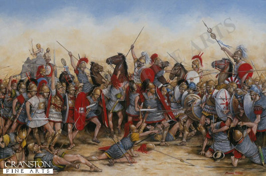 Battle of Zama by Brian Palmer. [Postcard]