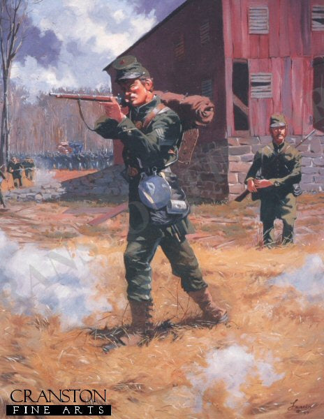 Berdans Sharpshooters 1864 by Jim Lancia [Original Painting]