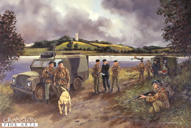 Search on the Quoile, 1985 by David Pentland. [Postcard]