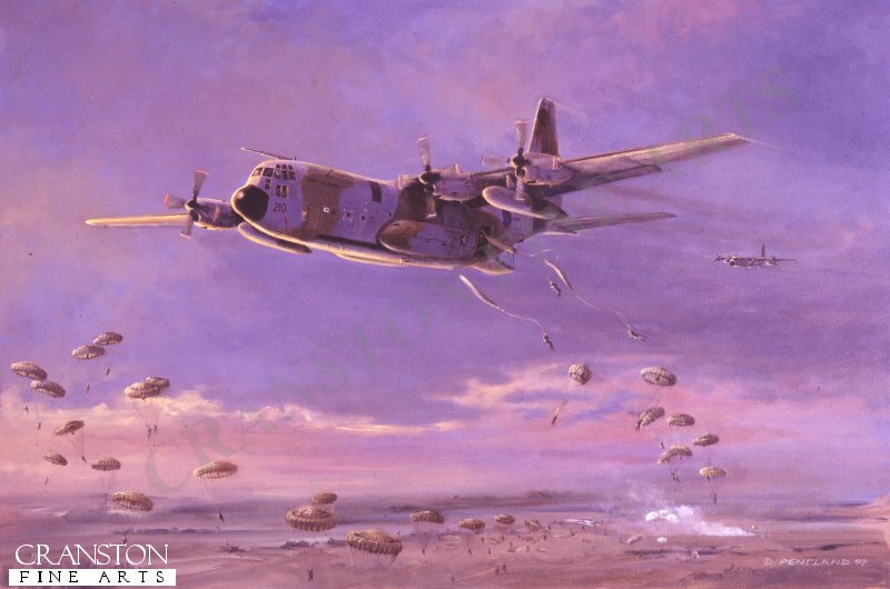 Dawn Descent by David Pentland [Postcard]