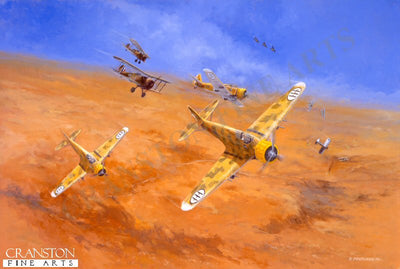 Pattle&#39;s First Victory, 4th August 1940 by David Pentland. [Postcard]