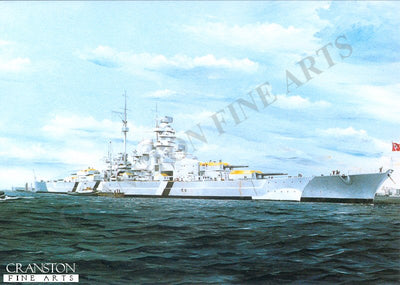 Operation Rheinubung by Randall Wilson. [Postcard]