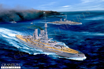 The Kaiser&#39;s Ship by Randall Wilson. [Postcard]