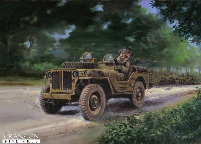 Paddy&#39;s Fourth DSO, The Olderburg Raid, 9th April 1945 by David Pentland. [Postcard]