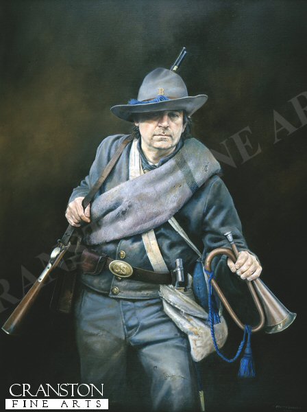 Confederate Bugler by Chris Collingwood [Print]