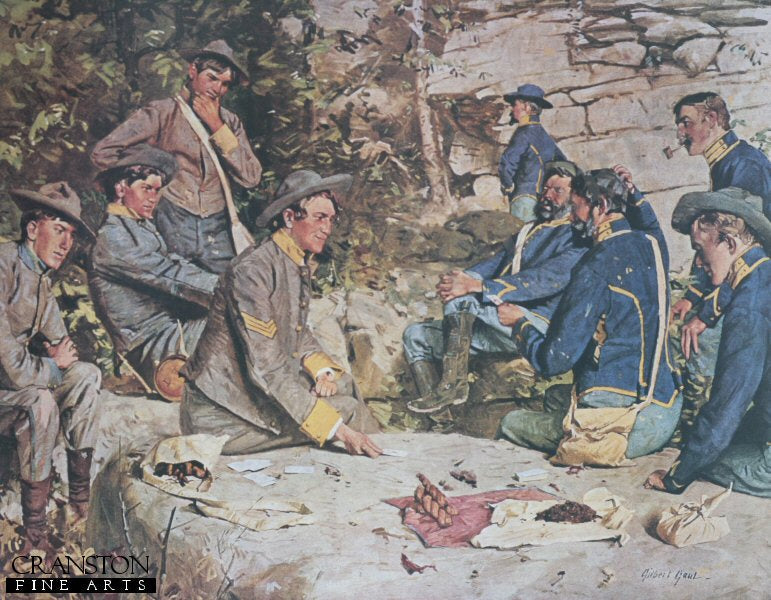 Between the Lines by Gilbert Gaul [Antique]