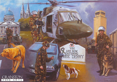 Search and Secure, Army Dog Unit by David Pentland. [Postcard]