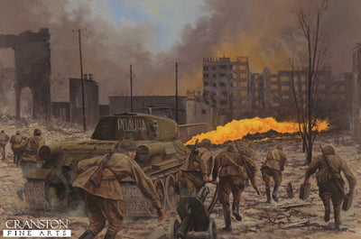 Motherland, the Battle of Stalingrad, September 1942 by David Pentland [Postcard]
