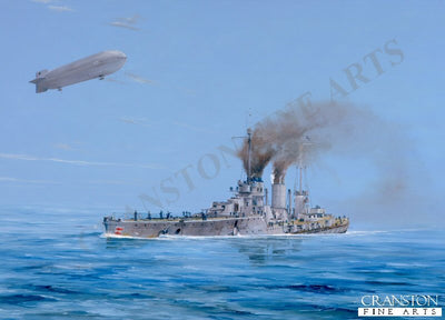 SMS Seydlitz 1916 by Randall Wilson. [Postcard]