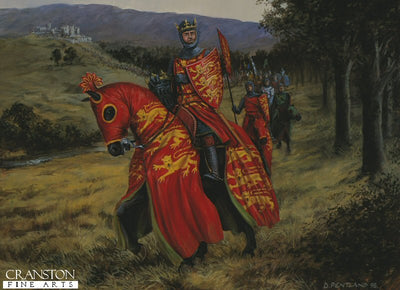 Edward the 1st in Wales by David Pentland. [Postcard]