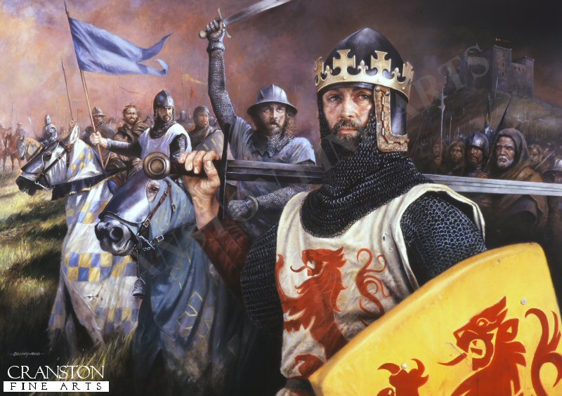 Robert the Bruce by Chris Collingwood. [Postcard]