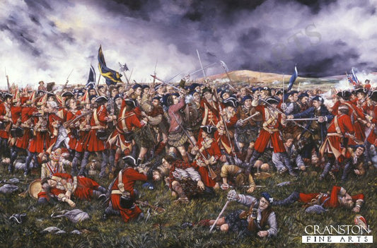 Battle of Culloden by Brian Palmer. [Postcard]