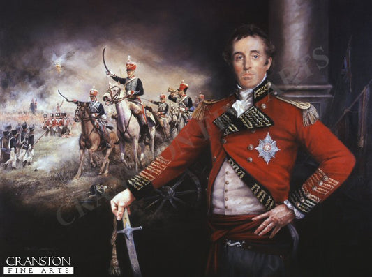 Lt General Lord Wellington at Salamanca, 22nd July 1812 by Chris Collingwood [Print]