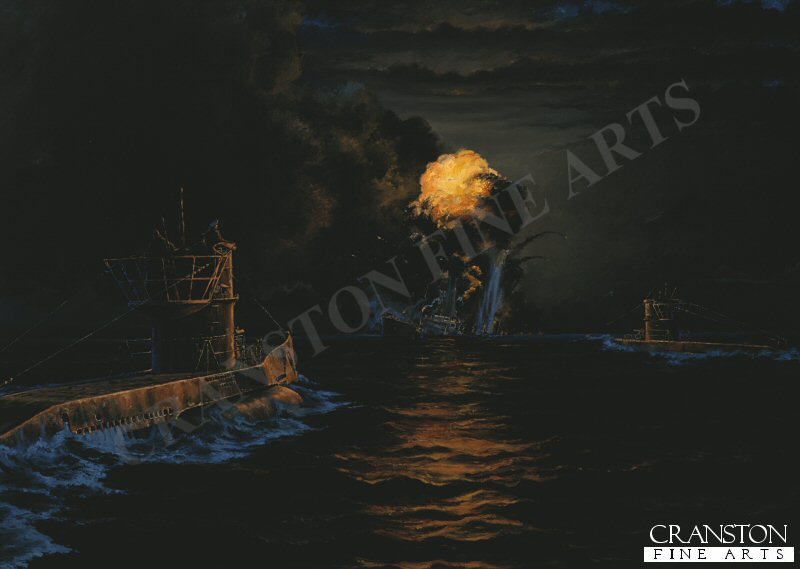 Operation Drumbeat by Anthony Saunders [Postcard]