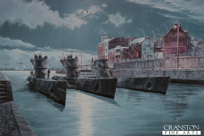 Wolves at Saint Nazaire by Anthony Saunders. (D) [print]