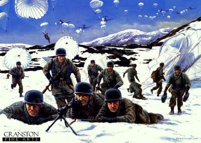 The Battle for Norway by David Pentland. [Postcard]