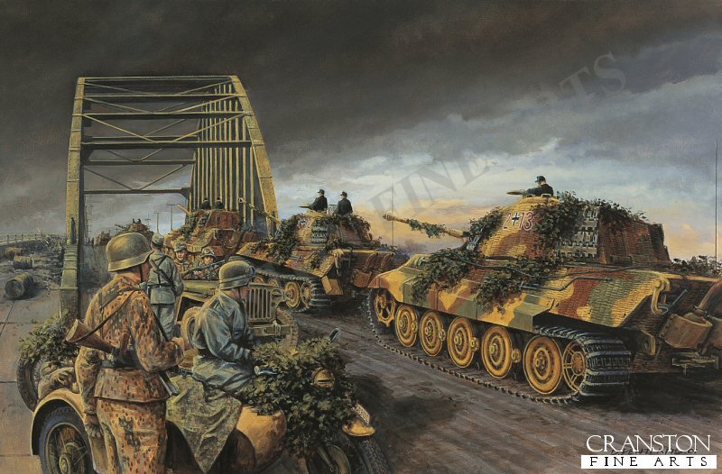 Finale at Arnhem, Holland, 24th September 1944 by David Pentland [Print]