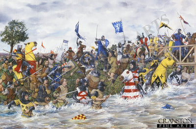 The Battle of Stirling Bridge by Brian Palmer. [Original Painting]