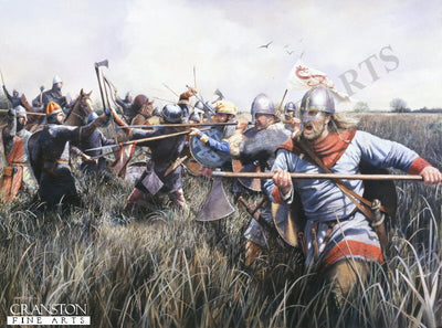Fire from the Fens, c.1071 by Chris Collingwood [Original Painting]