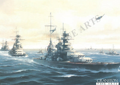 The Channel Dash by Ivan Berryman. [Postcard]