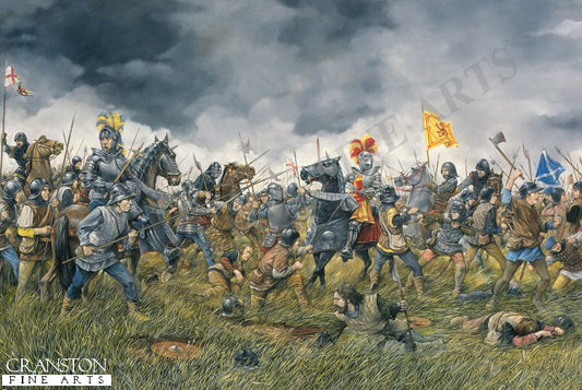 Battle of Flodden 9th September 1513 by Brian Palmer. [Postcard]