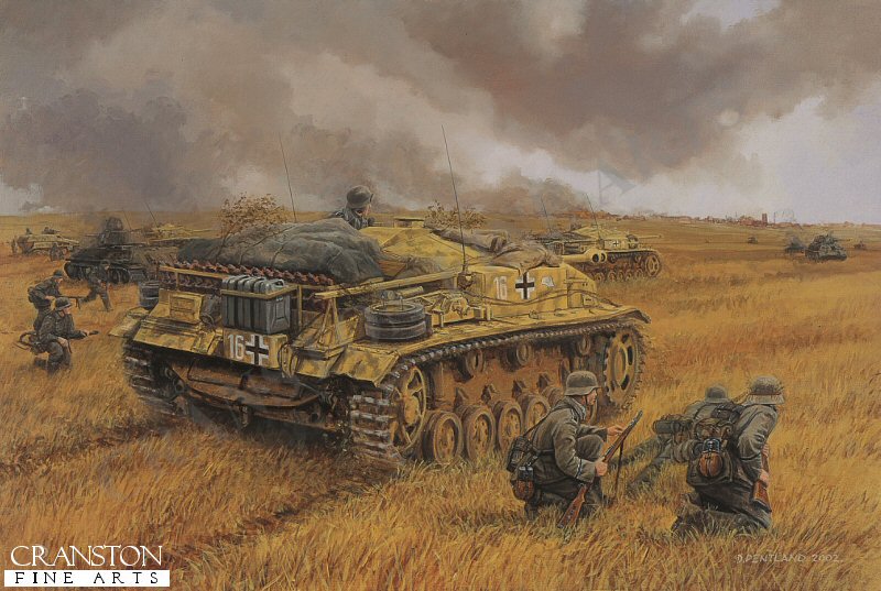 Assault on Voronezh, Russia, 2nd - 7th July 1942 by David Pentland [Print]