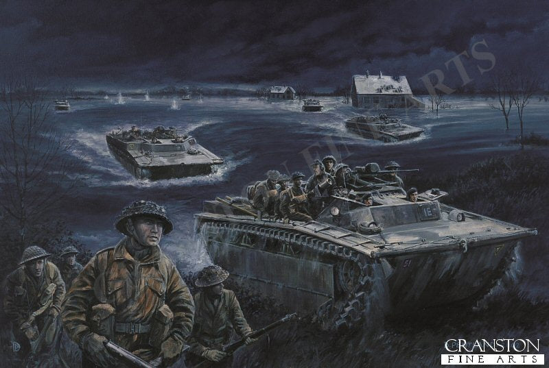 Operation Veritable, Eastern Holland, 8th - 22nd February 1945 by David Pentland [Print]