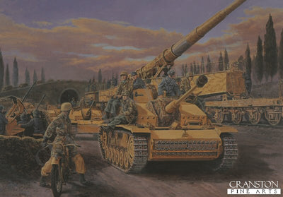 Anzio Annie, Italy, 29th January 1944 by David Pentland [Postcard]