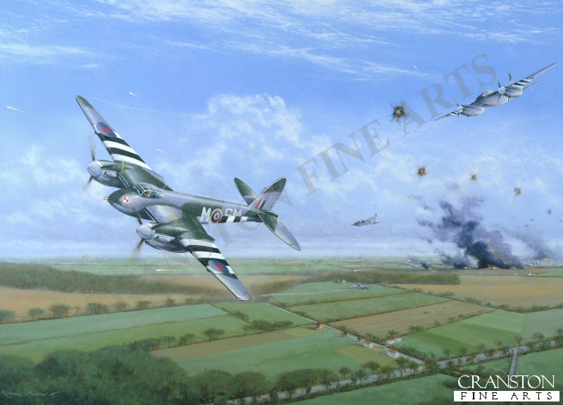 Mosquito Attack by Graeme Lothian  [Postcard]