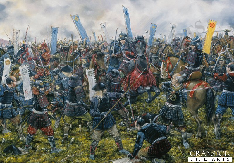 Battle of Nagashino by Brian Palmer. [Postcard]