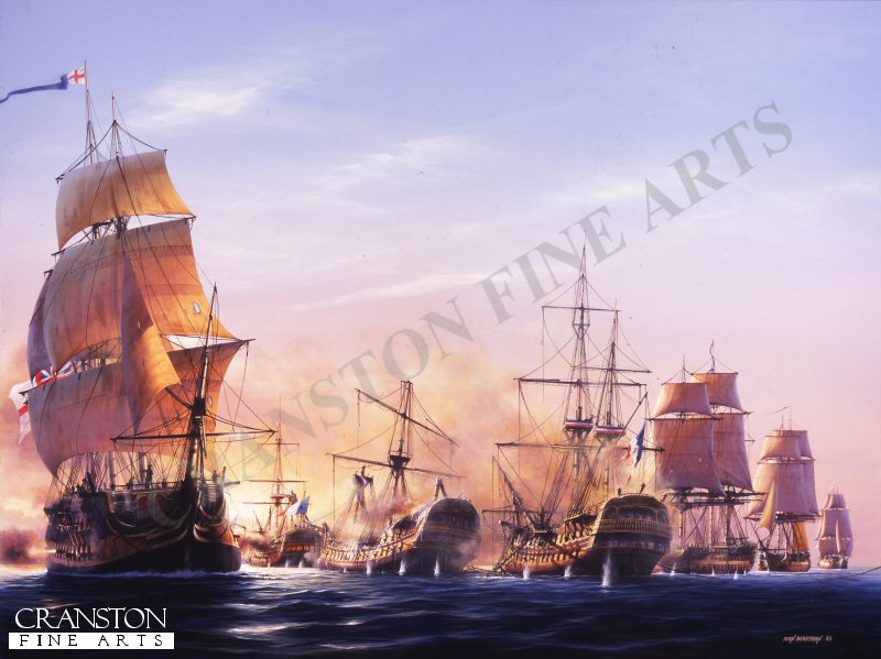 Battle of the Nile by Ivan Berryman. [Postcard]