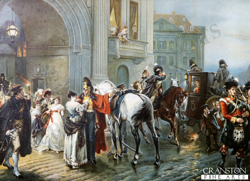 Summoned to Waterloo by Robert Hillingford. [Postcard]