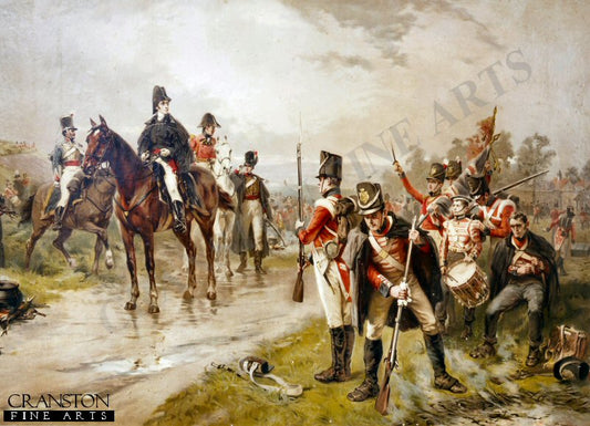 Wellington at Waterloo by Robert Hillingford. [Postcard]