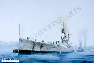 SMS Derfflinger By Randall Wilson  [Original Painting]