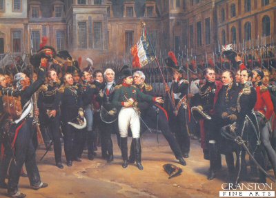 Les Adieux de Fontainebleau by Horace Vernet (C) [print]