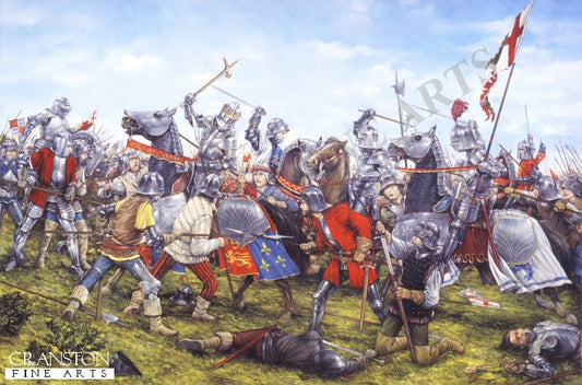 Battle of Bosworth by Brian Palmer. [Postcard]