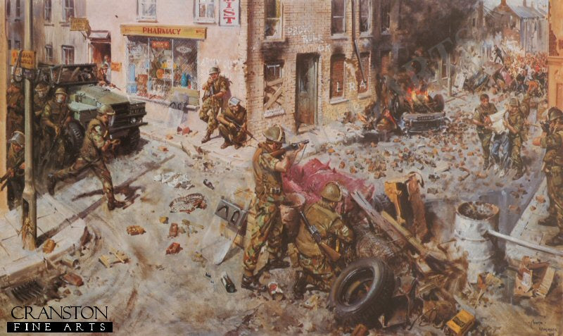 The Tragedy of Ulster 1976 by Terence Cuneo [Print]