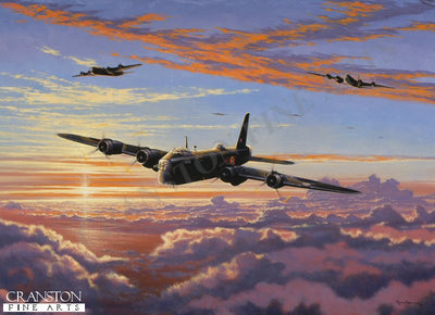 Tribute to the Crews of the Stirling by Graeme Lothian. [Postcard]