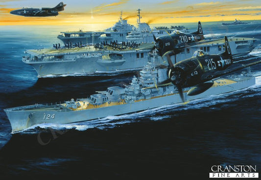 USS Kearsarge by Randall Wilson [Postcard]