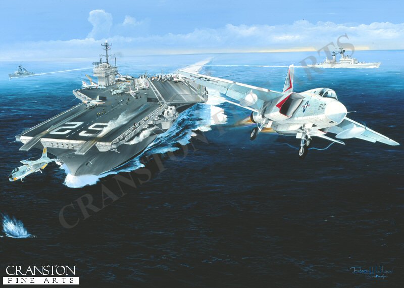 USS Independence by Randall Wilson. [Postcard]