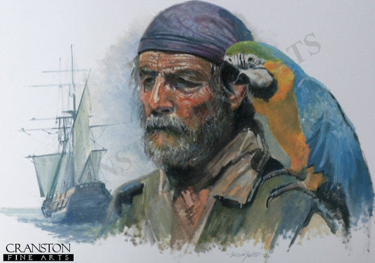 Captain Charles Vane by Chris Collingwood. [Postcard]