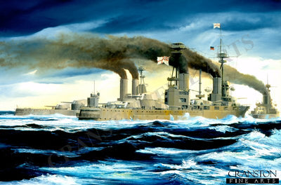HMS Agincourt by Randall Wilson. [Original Painting]