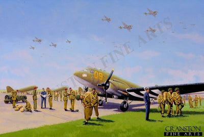 Market Garden. Arnhem by Graeme Lothian. [Original Painting]