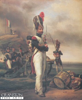 A Grenadier of the Guard at Elba by Horace Vernet (B) [print]