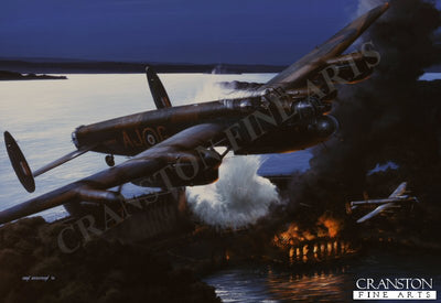 Operation Chastise - The Night They Broke the Dams by Ivan Berryman. [Postcard]