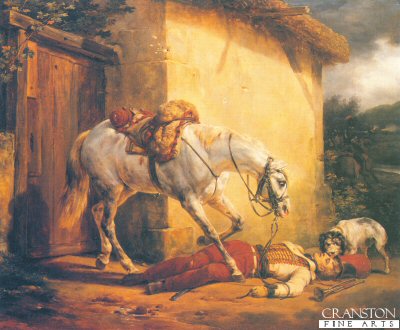 The Dead Trumpeter by Horace Vernet (B) [print]