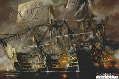 The Brave Redoutable by Ivan Berryman. [Postcard]