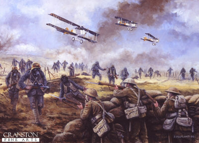 The Kaisers Battle, Operation Michael, France, 21st March 1918 by David Pentland. [Postcard]