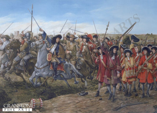 Battle of the Boyne by Brian Palmer. [Postcard]